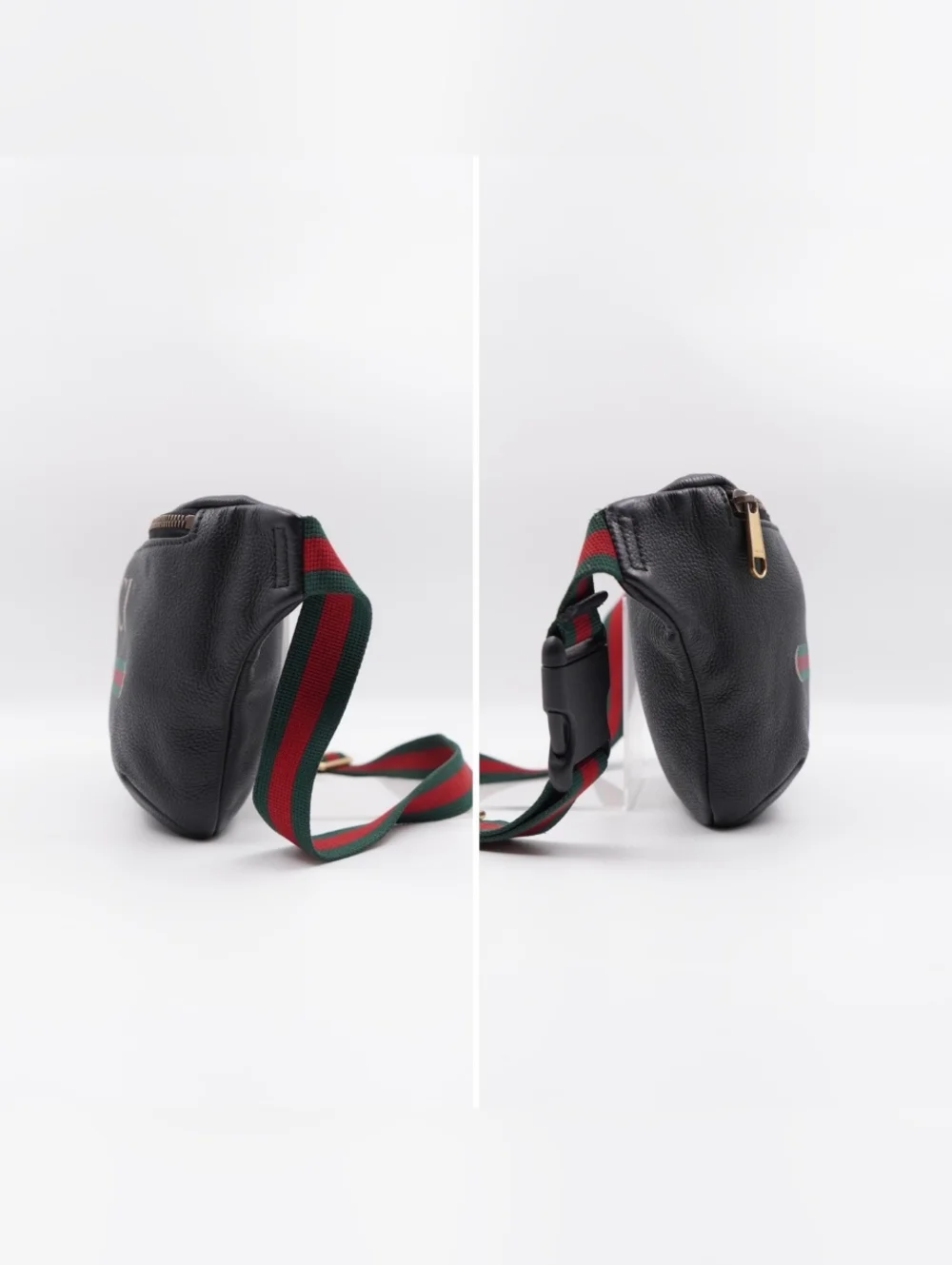 CH24 ❤️ GUCCI Grained Logo Belt Bag